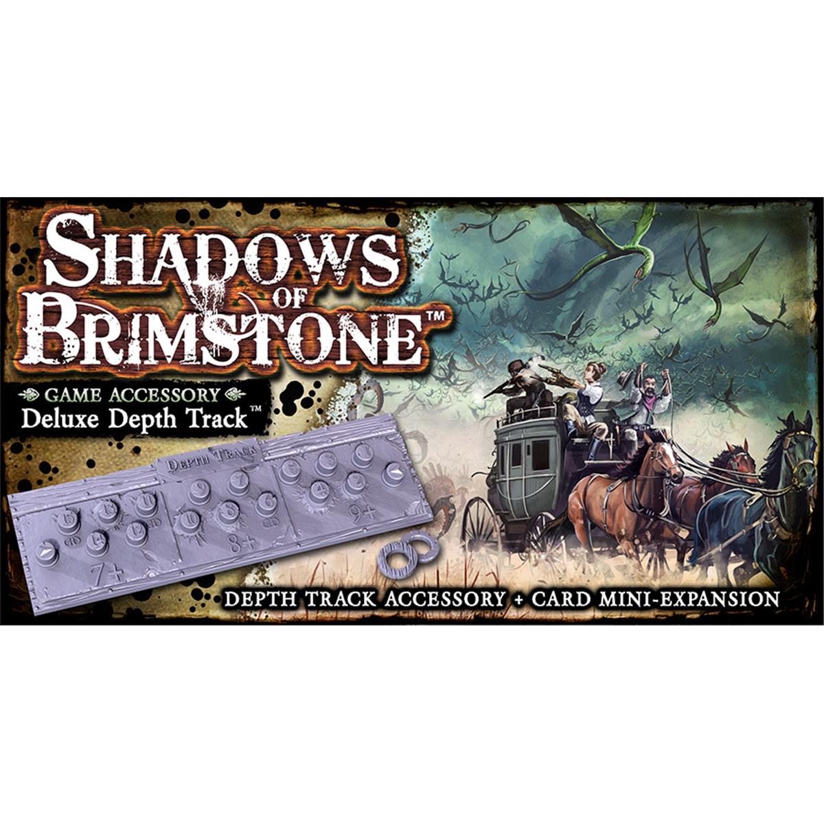 2297 Flying Frog Productions  Shadows of Brimstone   Deluxe Depth Track Board Game