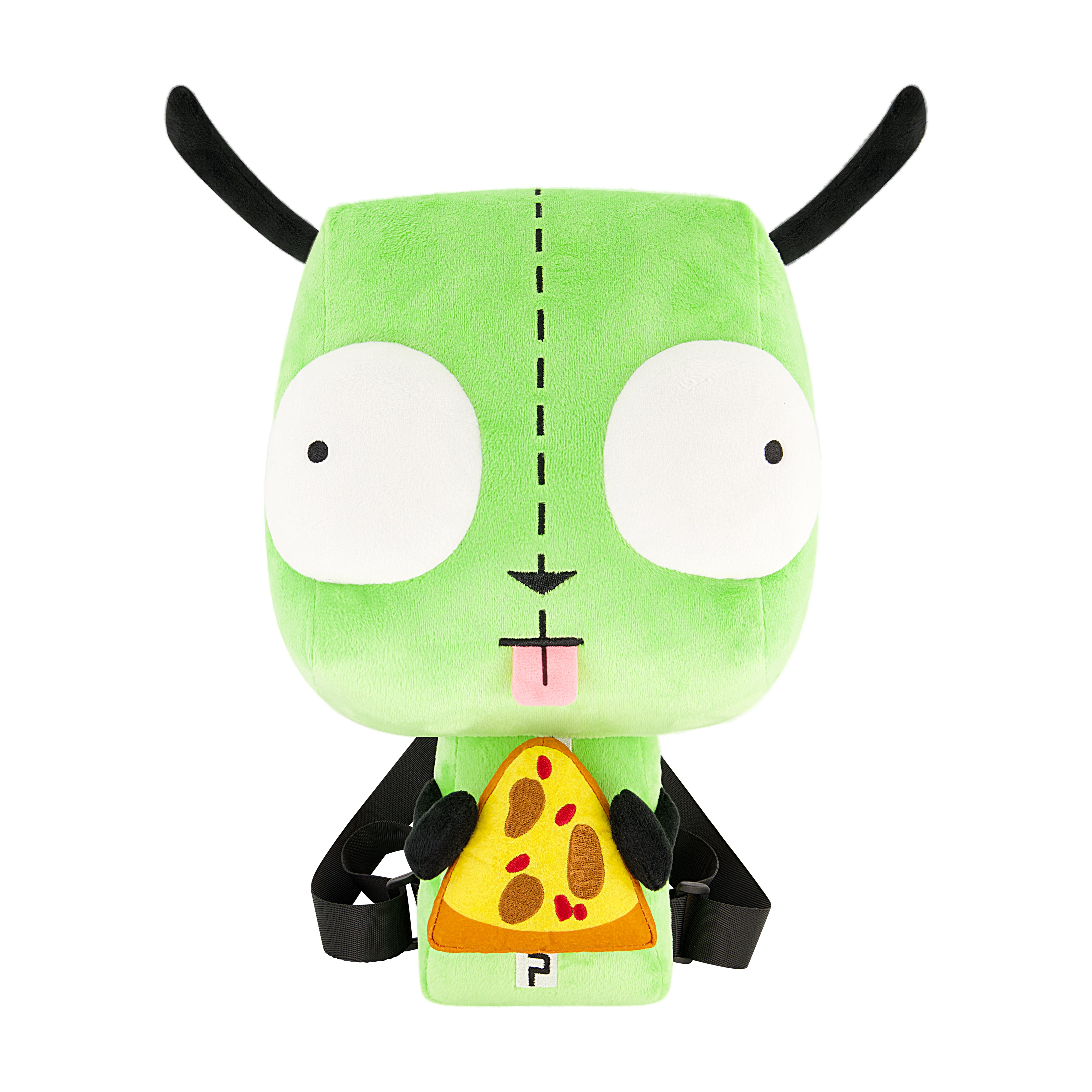 2324 Invader Zim GIR Pizza Plush Backpack