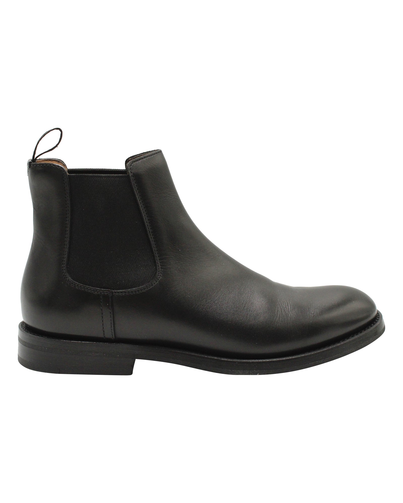 2604 Church's Monmouth WG Chelsea Boots in Black Calfskin Leather