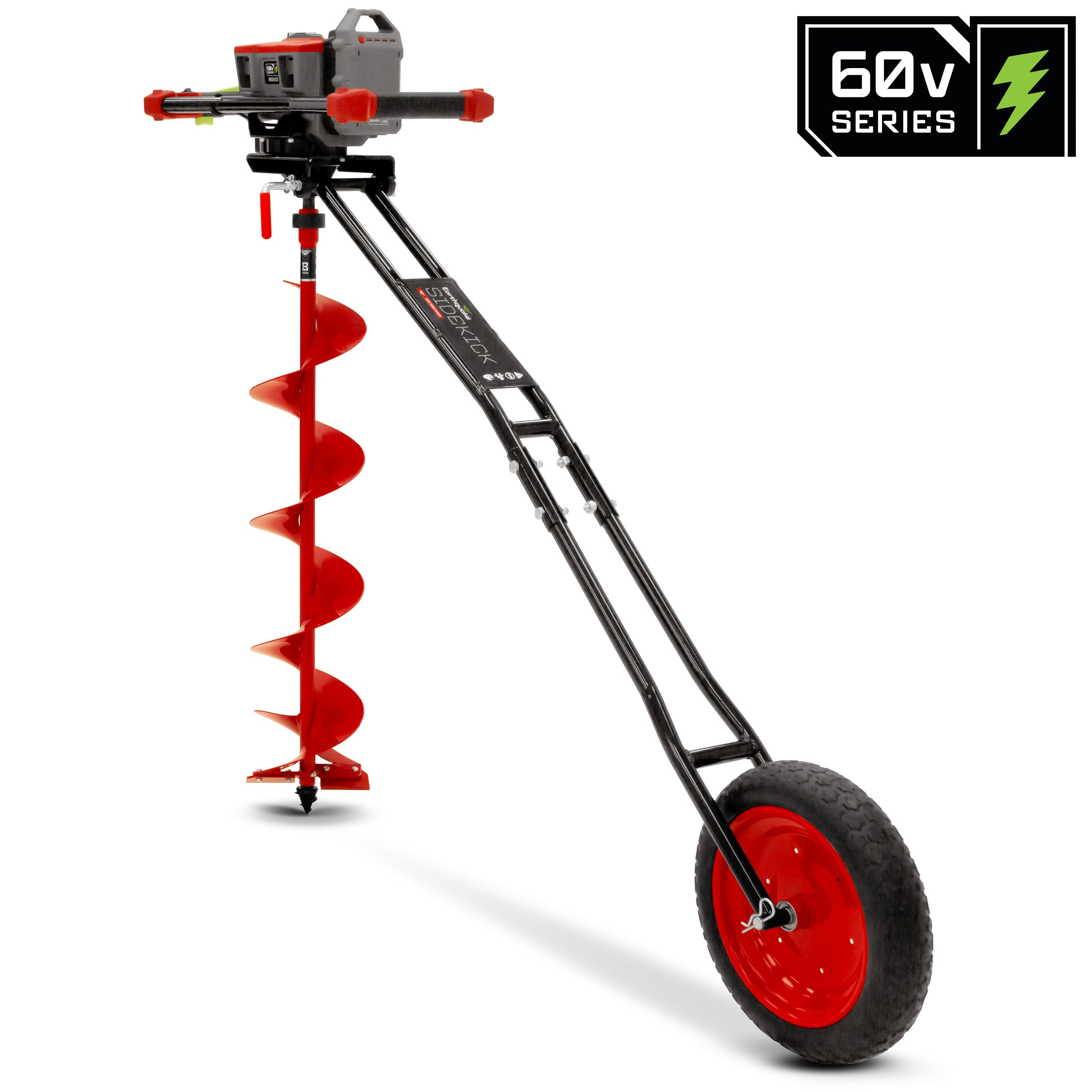 EARTHQUAKE OUTDOOR POWER EQUIPMENT 60V Auger With 8" Auger Bit & Sidekick Combo