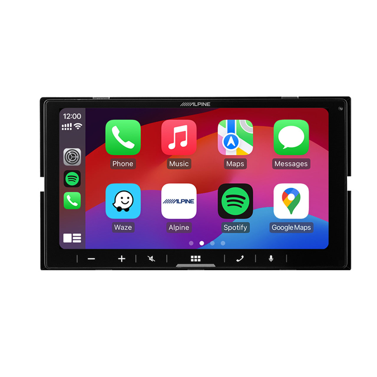 Alpine 7” Display / Lighting Link / Wireless Apple CarPlay / Wireless Android Auto / FLAC / MP3 / WMA / AAC / Bluetooth iLX W770A