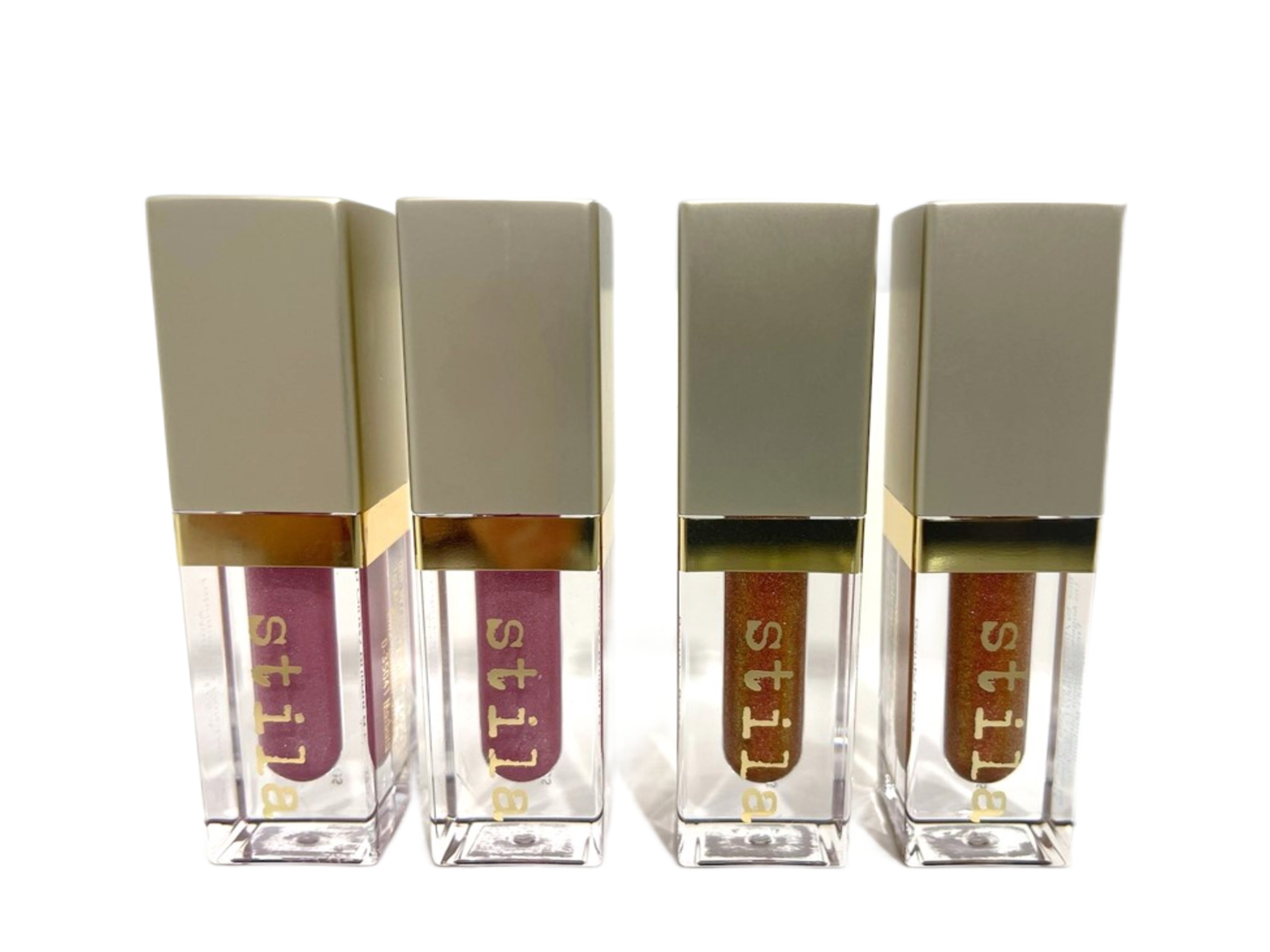 2198 Stila Beauty Boss Lip Gloss 2 Synergy & 2 Elevator Pitch 1.5 ML Value Pack