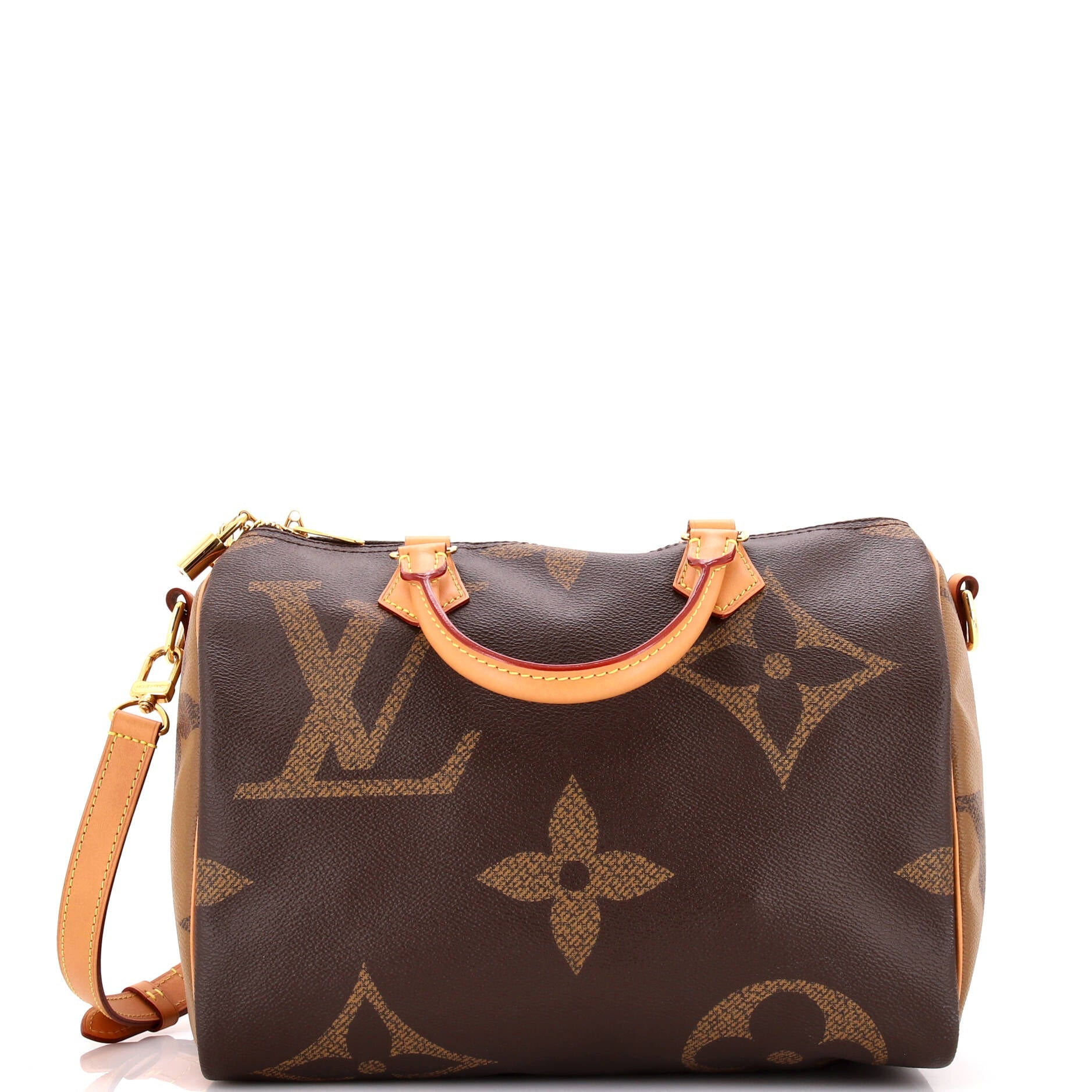 2860 Speedy Bandouliere Bag Reverse Monogram Giant 30