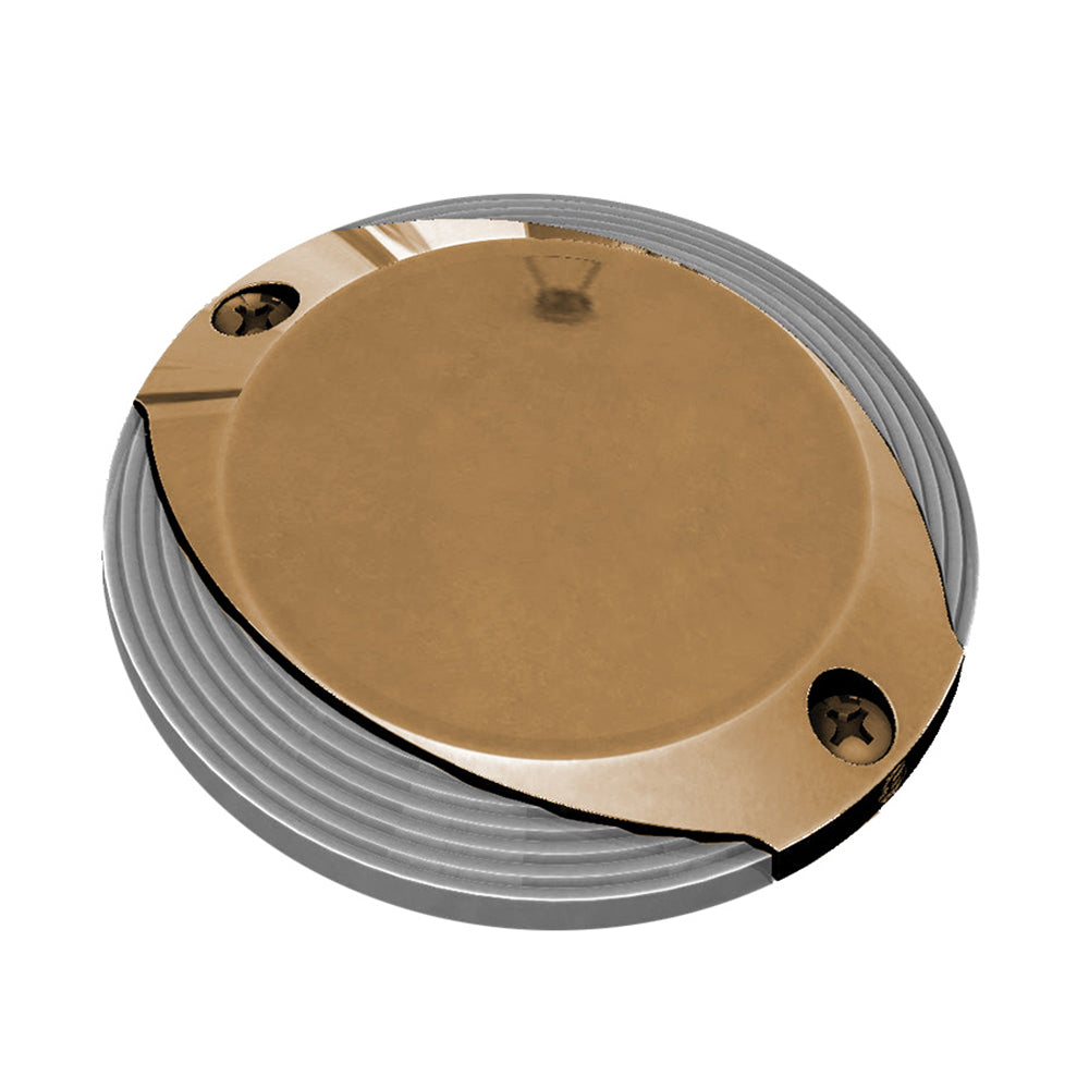Lumitec Scallop Pathway Light   Spectrum RGBW   Bronze Housing [101628]