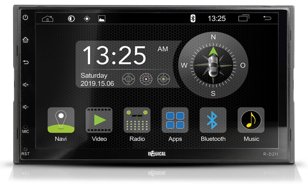 Radical R D211 2 DIN Android multimedia player