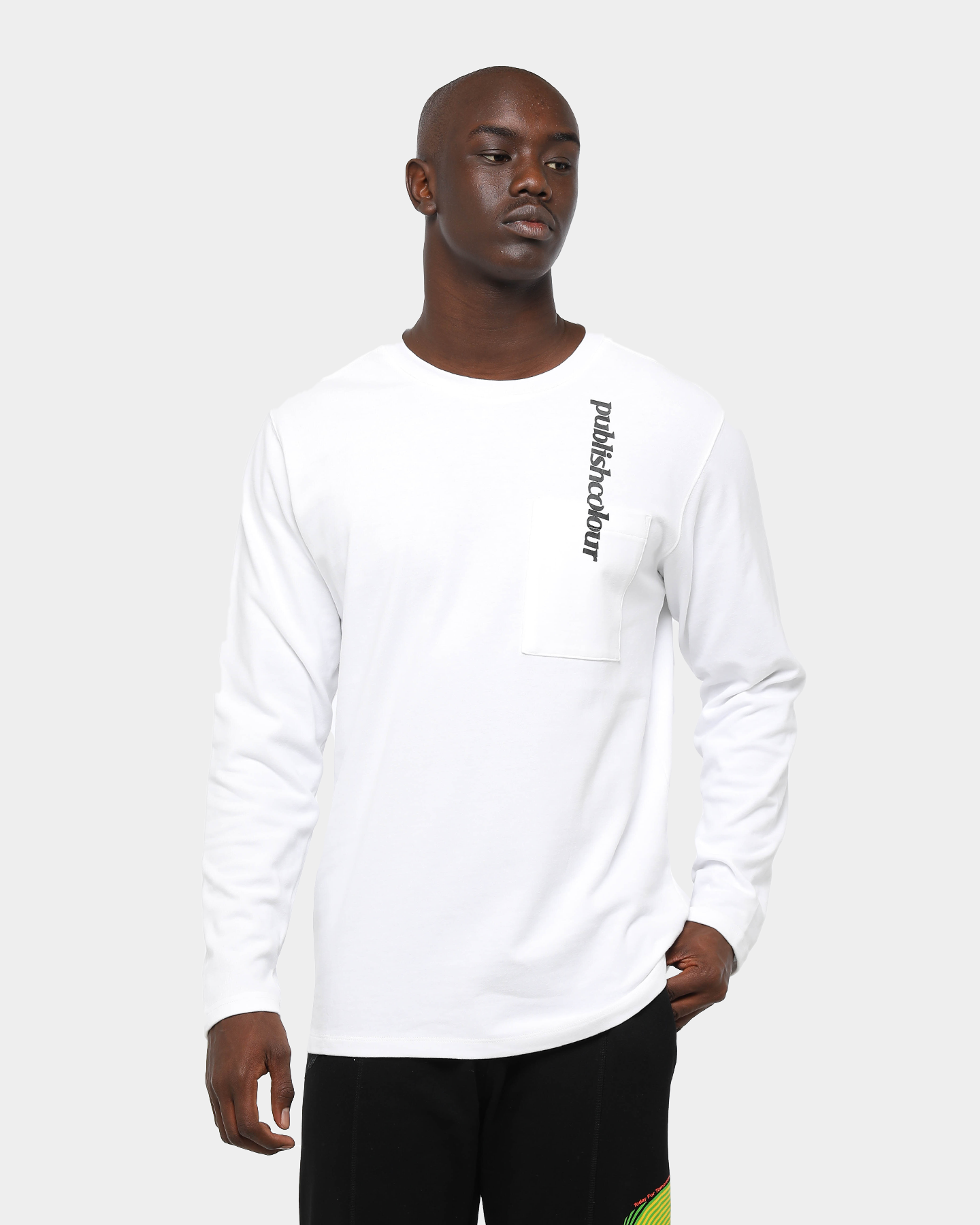 Publish Men's Myers Long Sleeve T Shirt White