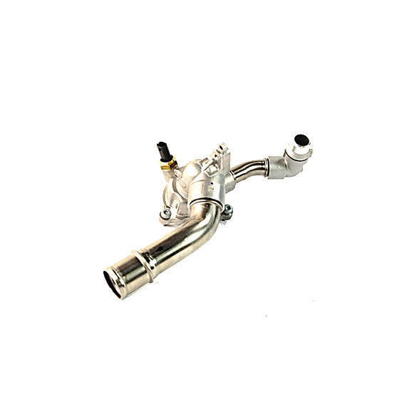 Mopar 05048424AD Thermostat Housing and Thermostat for 18 24 Jeep Wrangler JL with 2.0L Turbo Engine