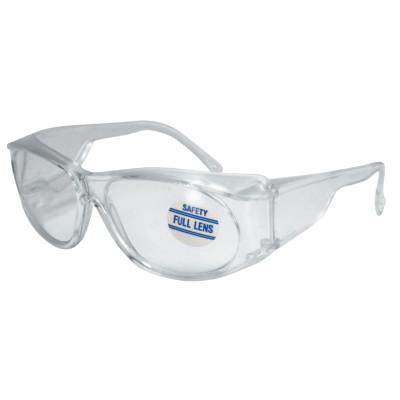 Anchor Products Full Lens Magnifying Safety Glasses, Clear Lens, Clear, Clear Frame, MS200