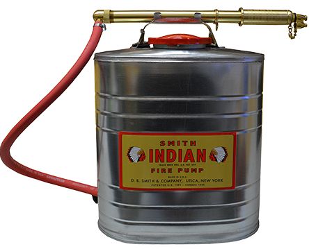 D.B. SMITH INDIAN FIRE PUMPS 90S Original Smith Indian Fire Pump  Stainless Steel