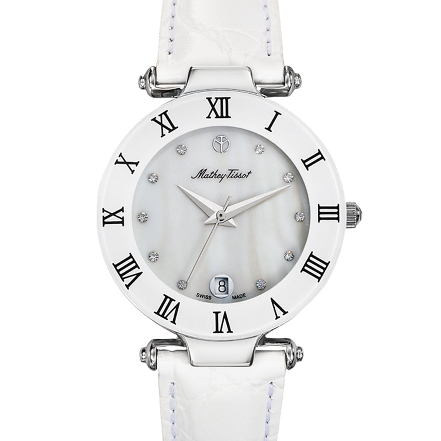 2355 Mathey Tissot Women's Classic White Dial Watch