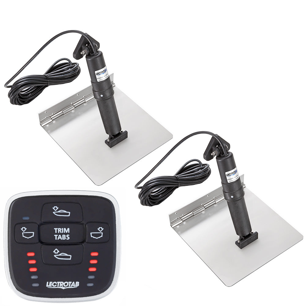 Lectrotab XKA Stainless Steel Trim Tab Kit w/MLC 1 Control   9 x 12 [XKASML9X12]