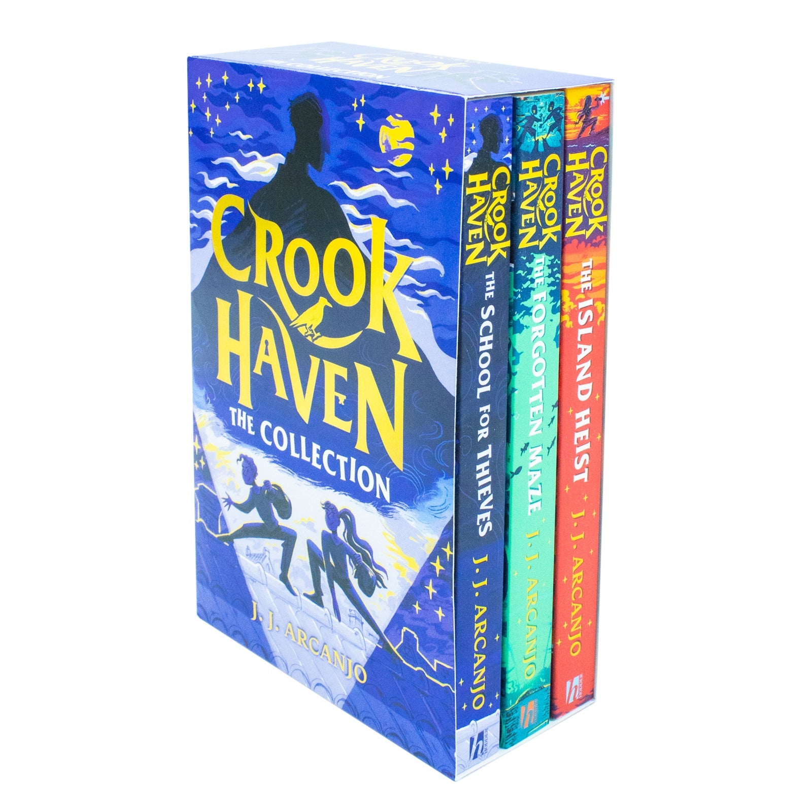 HODDER LTD Crookhaven Series By J.J. Arcanjo 3 Books Collection Box Set   Ages 9+