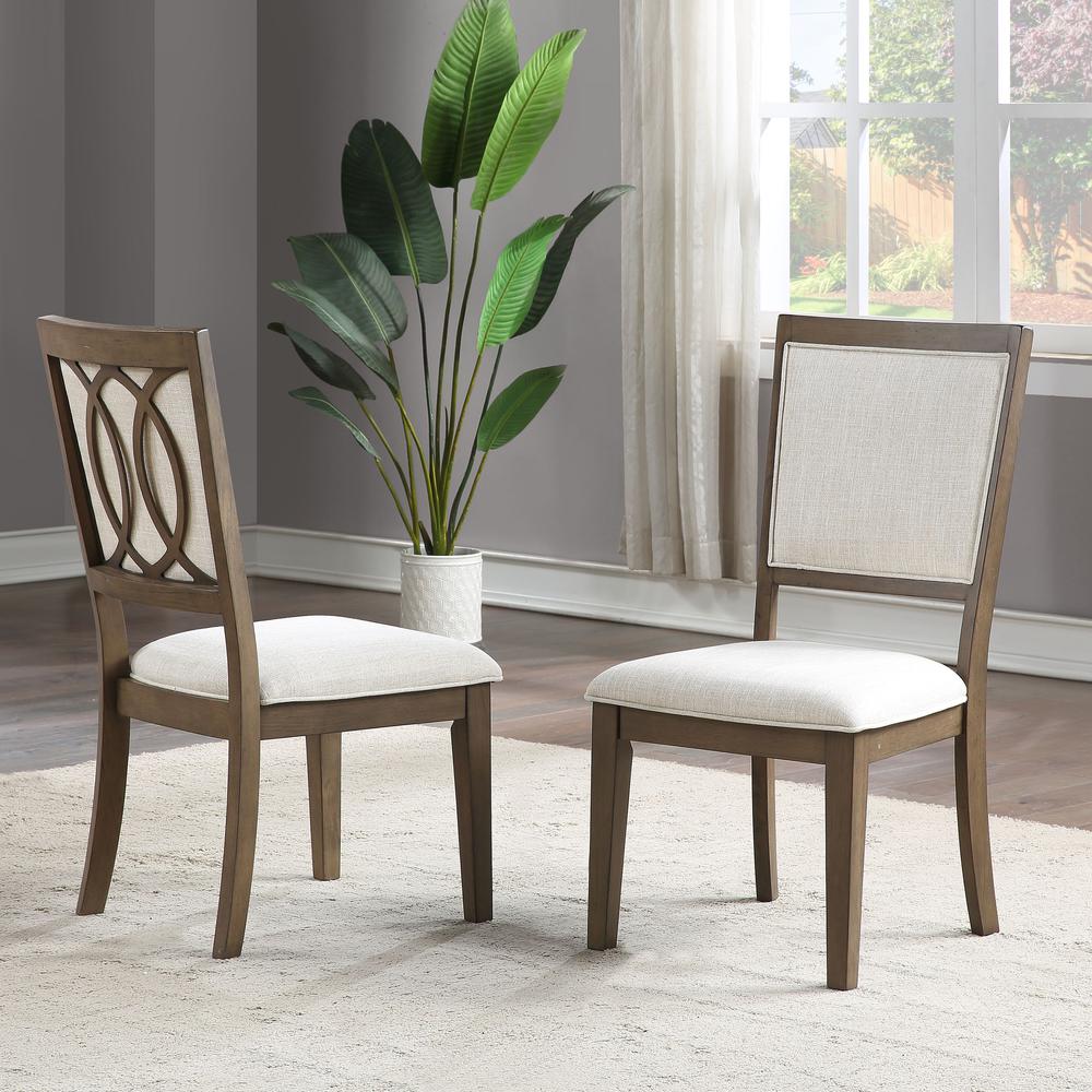 2736 Bordeaux Side Chair set of 2