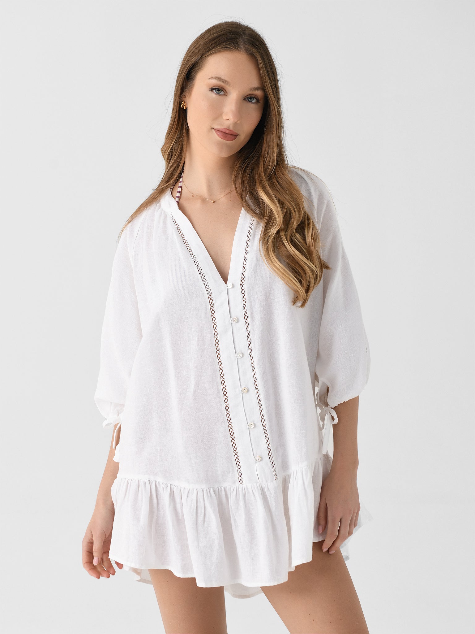 Boteh Women's La Ponche Frill Dress