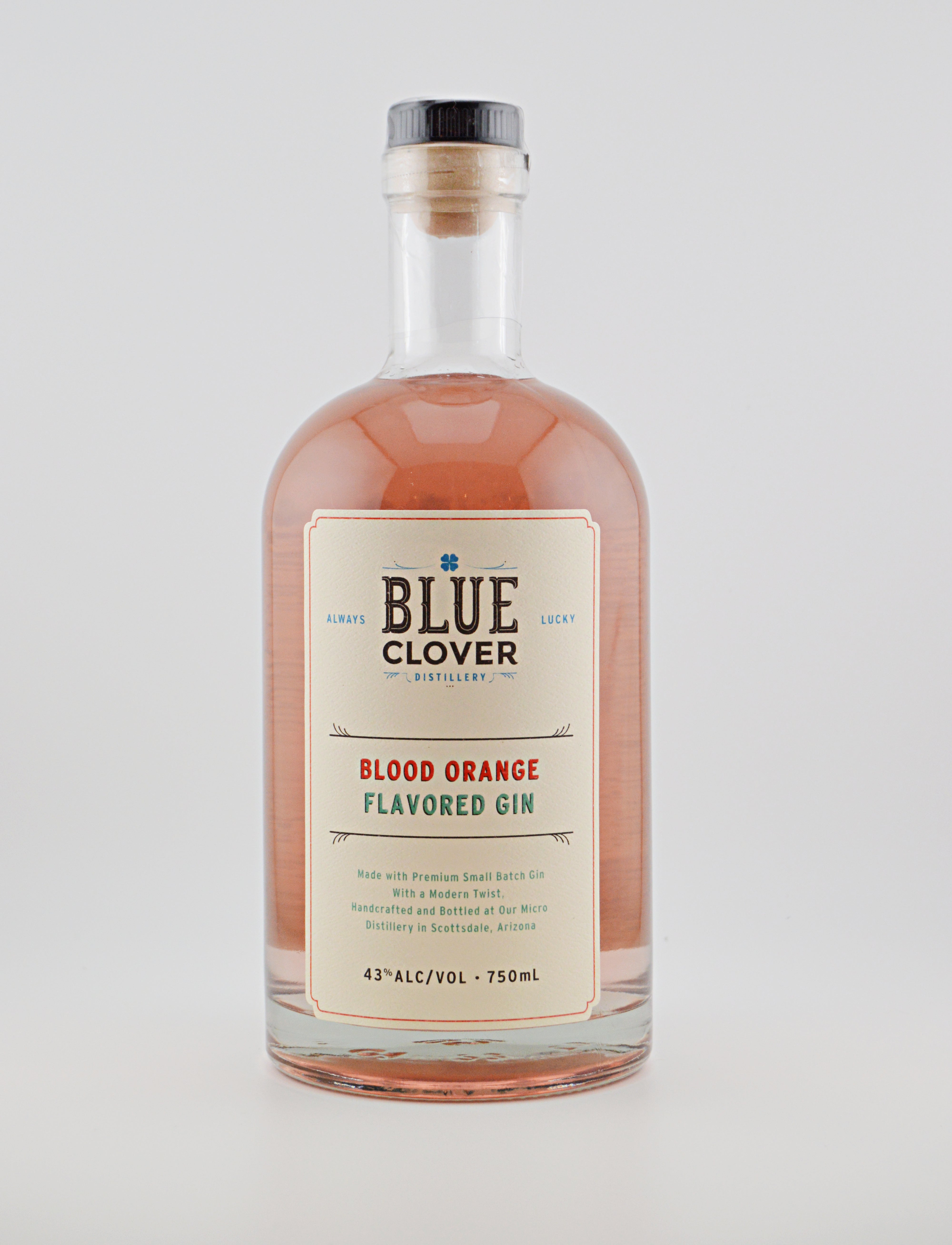 ONE HANDSOME BASTARD DISTILLERY Blue Clover Blood Orange GIN