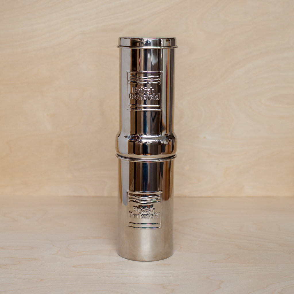 WATERMATTERS British Berkefeld Stainless Steel Gravity System   Adventure 1L