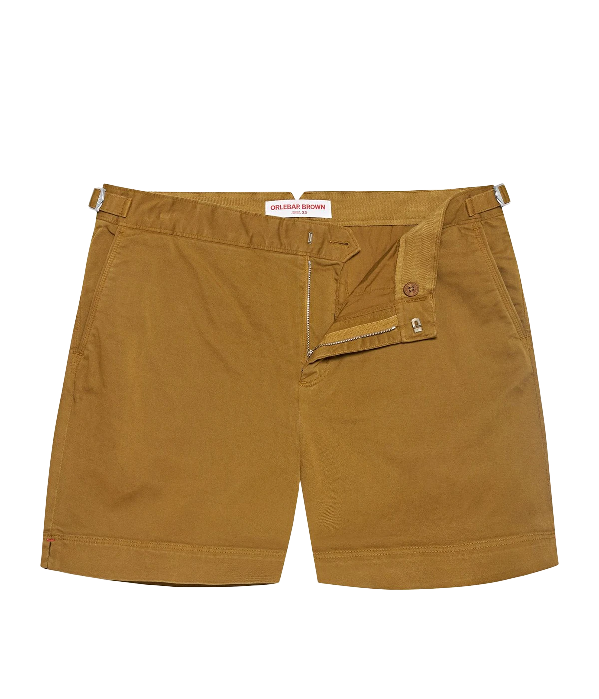 ORLEBAR BROWN *FINAL SALE* Bulldog Stretch Cotton Boardshort in Golden Khaki