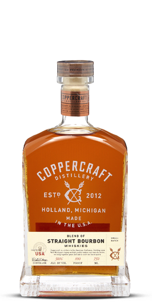 COPPERCRAFT DISTILLERY Coppercraft Straight Bourbon Whiskey