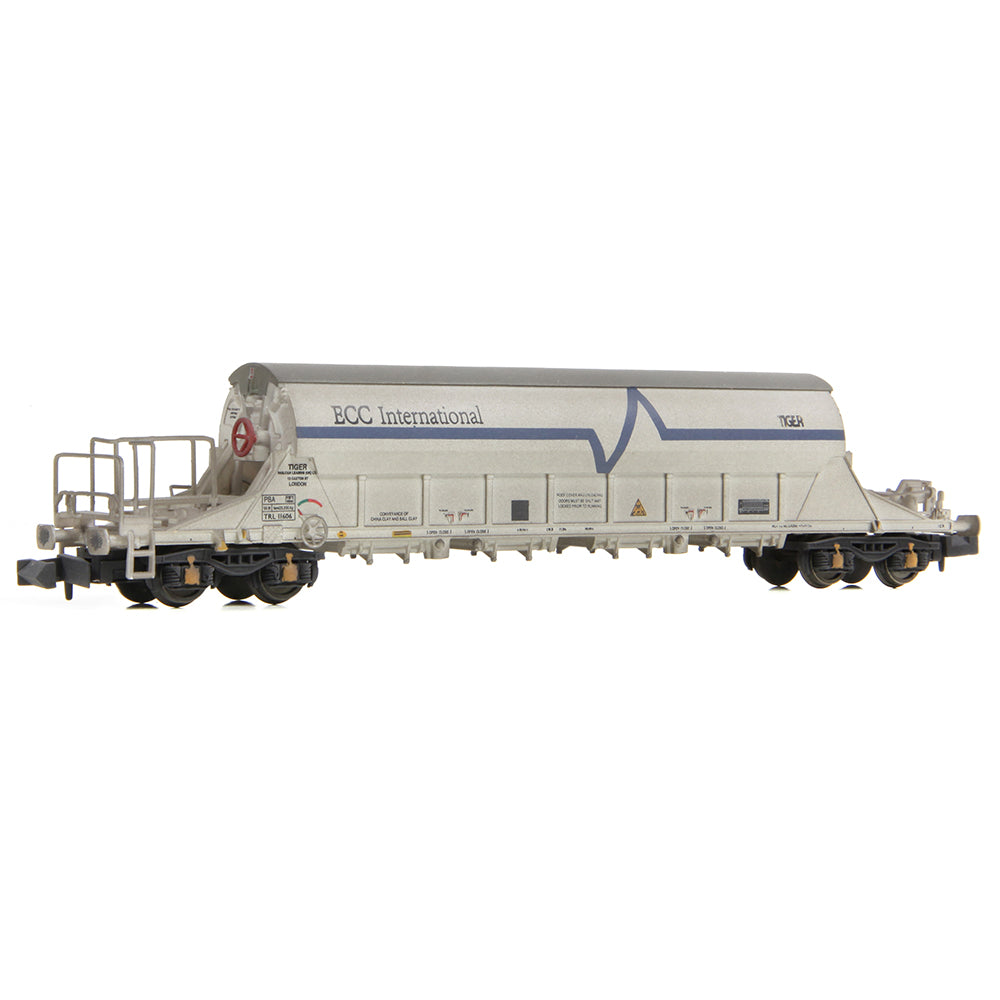 EFE RAIL BACHMANN EFE Rail N Gauge E87530 PBA Tiger TRL 11606 ECC International White [Weathered]