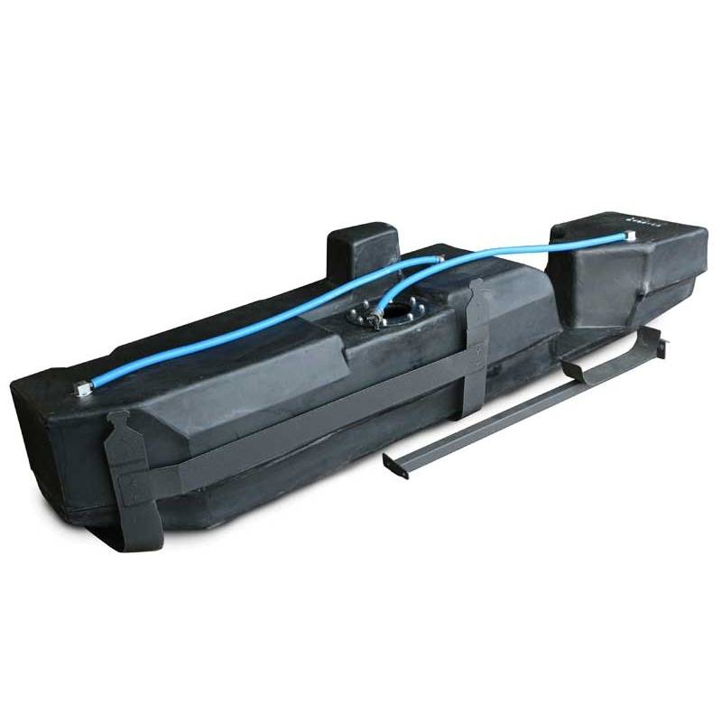 TITAN FUEL TANKS Titan 62 Gallon Mid Ship Replacement Fuel Tank For 01 10 6.6 Duramax