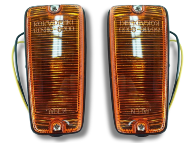 Front Side Guard Indicator Lights for Suzuki Sierra / Jimny / Samurai SJ410 / SJ40 / SJ413 / SJ50 / SJ70 / SJ80   Pair (1981   1998)