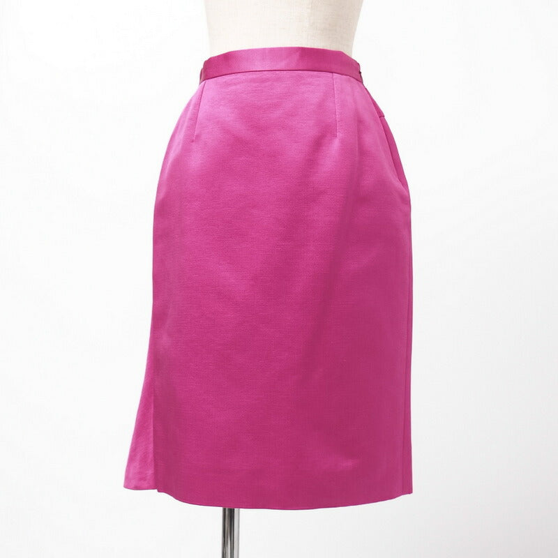GLM1379-1 Dior skirt 75% cotton  25% silk  lining: 100% silk pink Women 36 Used Authentic