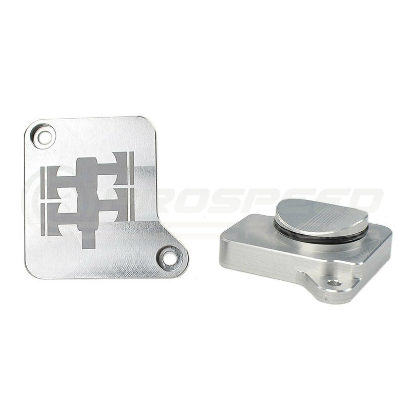 IAG Performance MAF Sensor Block Off Plate Silver