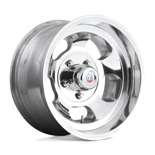 US Mag 1PC U101 15X9 6X5.5 HL POLISH  12MM Wheels