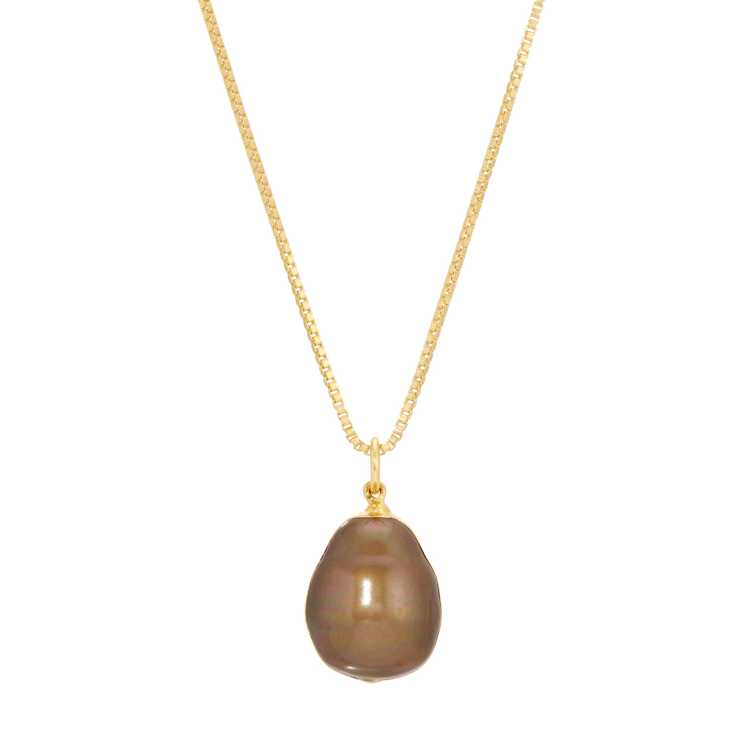 ERIN FADER The Pearl Necklace   Caramel