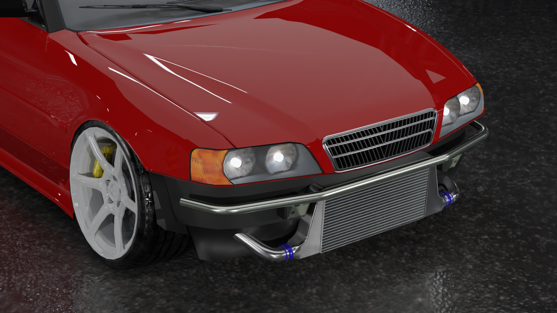 TRUE FOCUS FABRICATION Toyota JZX100   Chaser   Standard Front Bash Bar