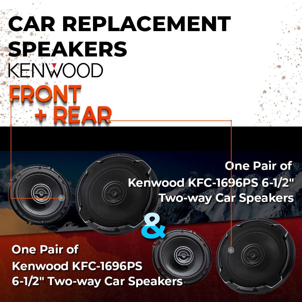 KENWOOD Car Speaker Replacement fits 2010 2017 for Volvo XC60
