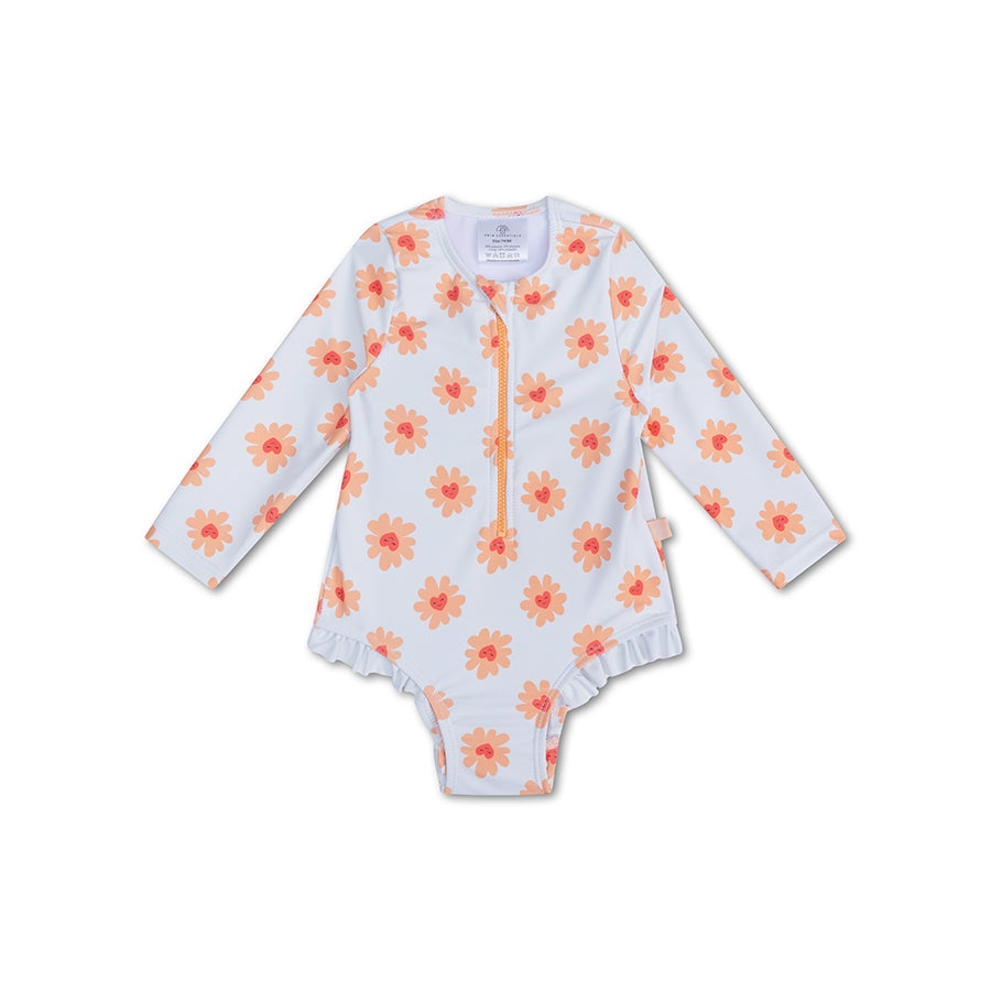 Swim Essentials   UV Swimsuit   Flower Hearts