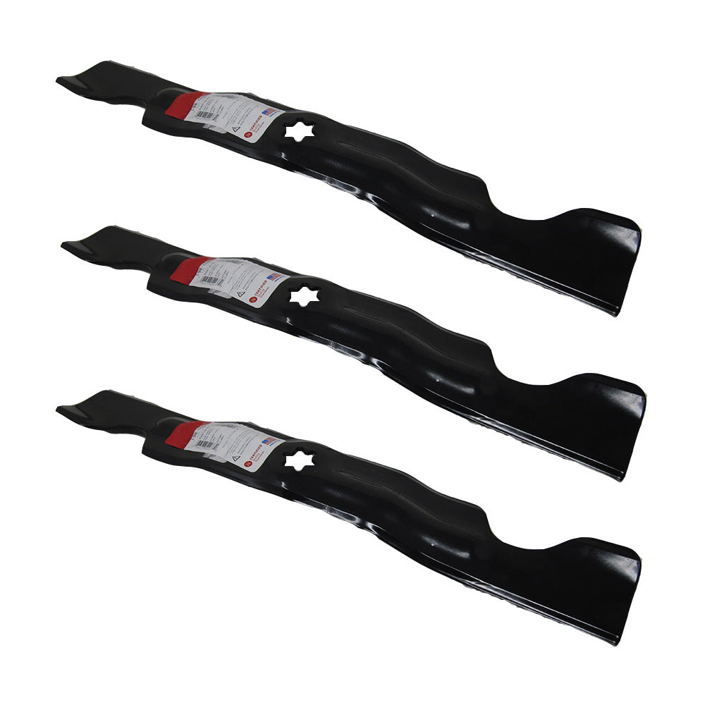 RELIABLE AFTERMARKET PARTS, INC®  FEDEX2DAY 3 Pack Mulching Blades Fits Cub Cadet i1050 RZT50 LT1050 SLT1050 LTX1050 ZTT50