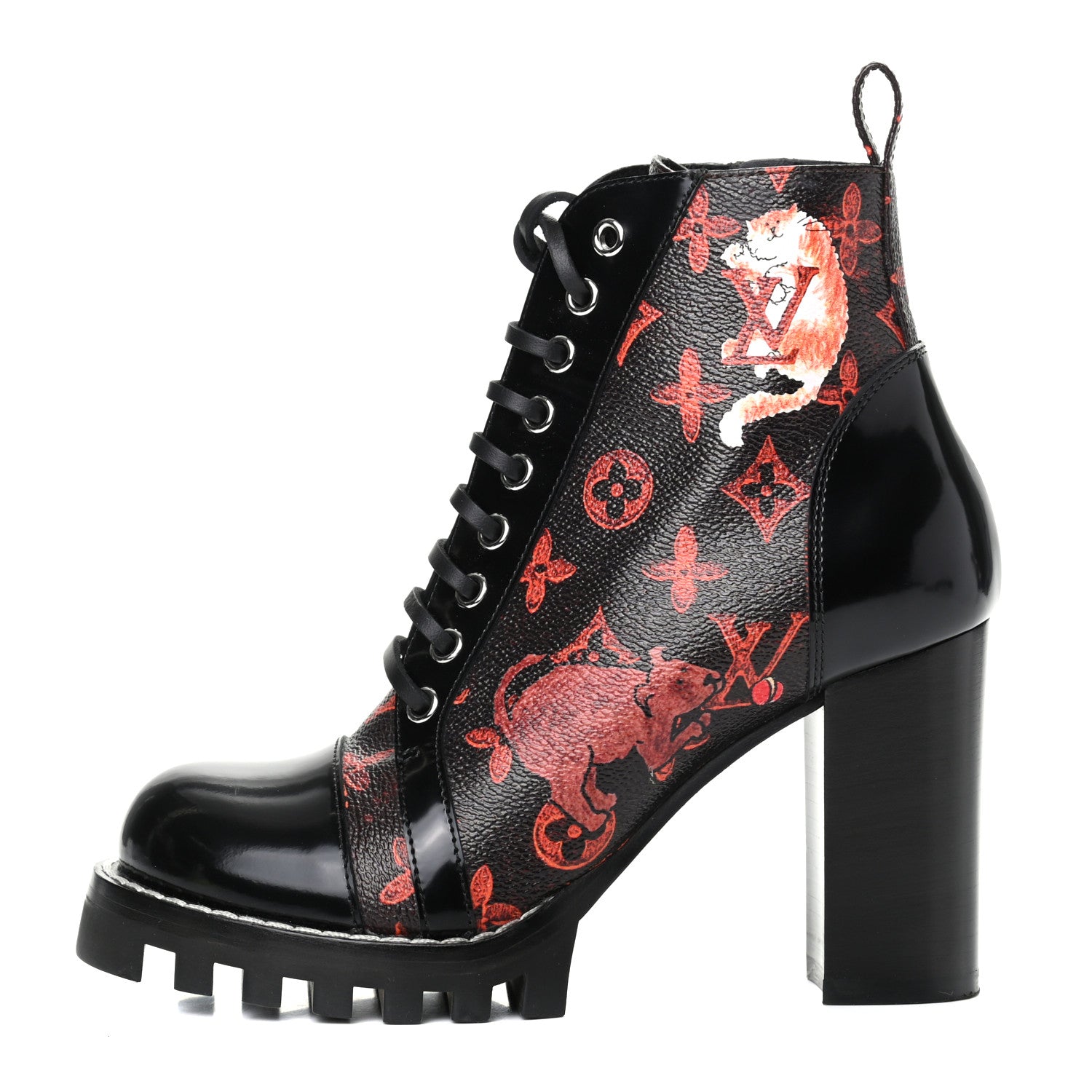 Louis Vuitton Catogram Star Trail Ankle Boots