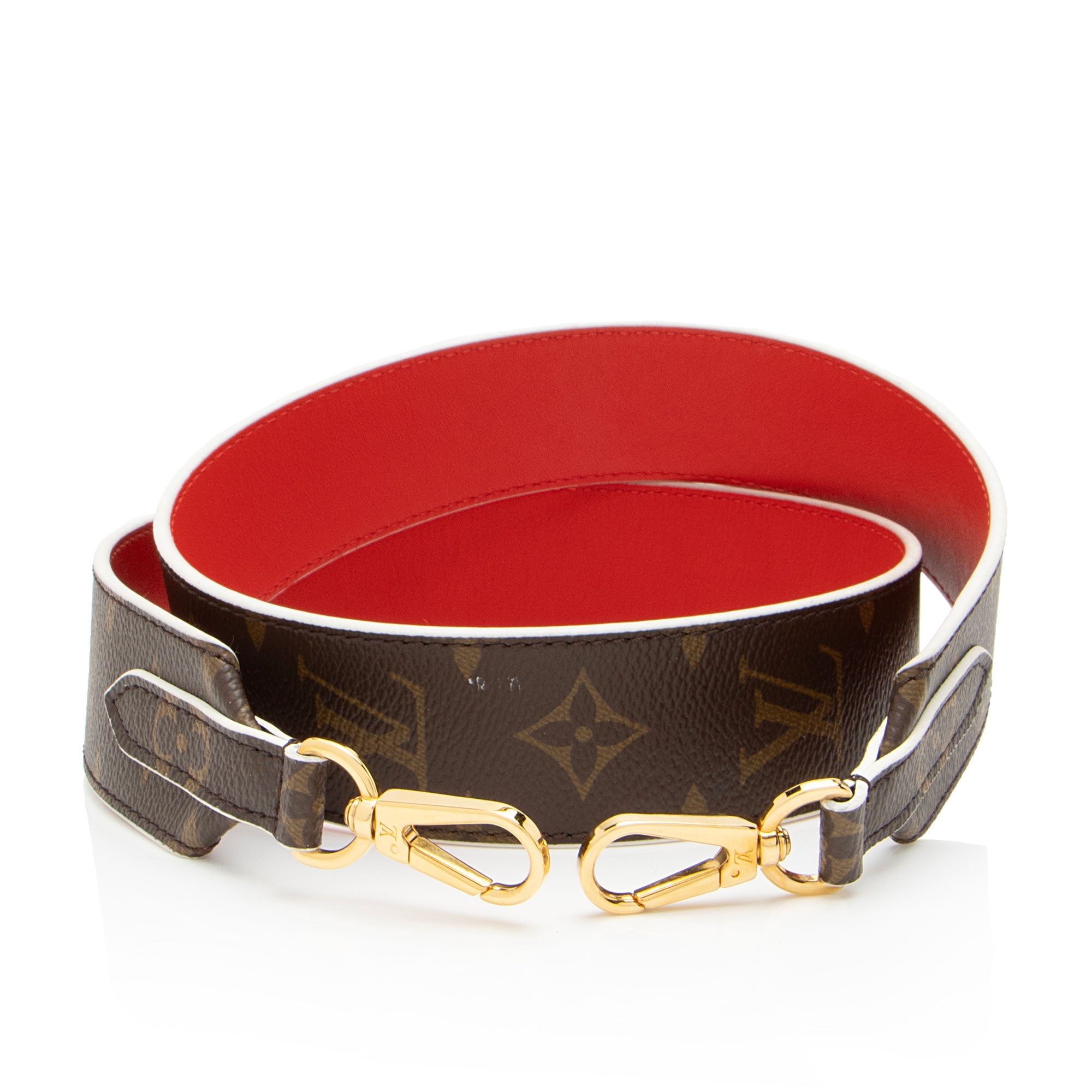 Louis Vuitton Monogram Canvas Bandouliere Shoulder Strap (SHF tVNRdG)