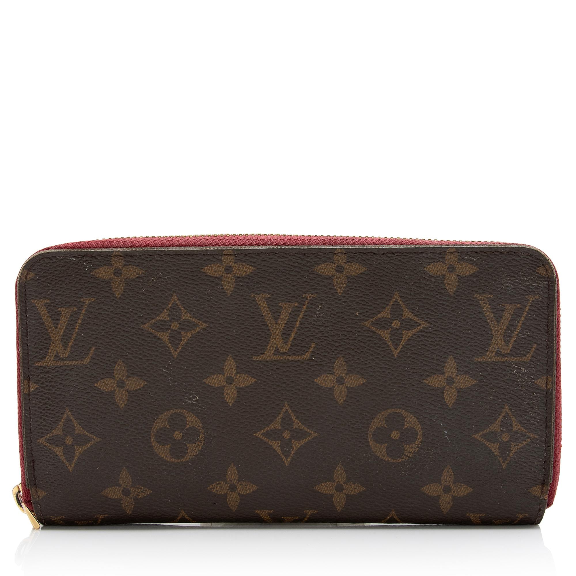 Louis Vuitton Monogram Canvas Zippy Wallet (SHF 23696)