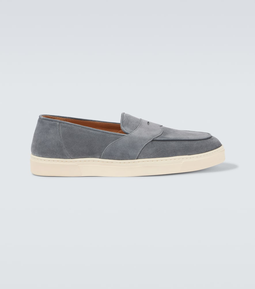 George Cleverley Joey II suede loafers