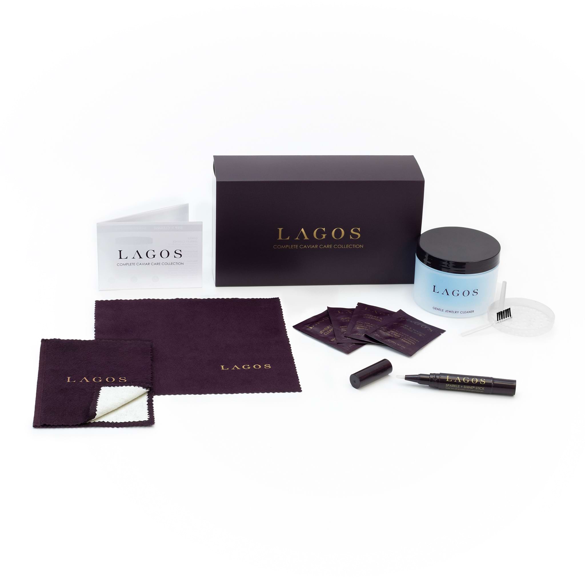 LAGOS Accessories Complete Caviar Care Collection