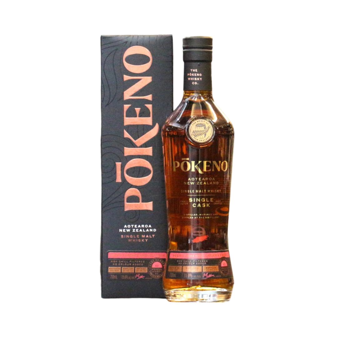 PŌKENO Pokeno Mizunara Private Single Cask (PX & First Fill Bourbon) New Zealand Single Malt Whisky