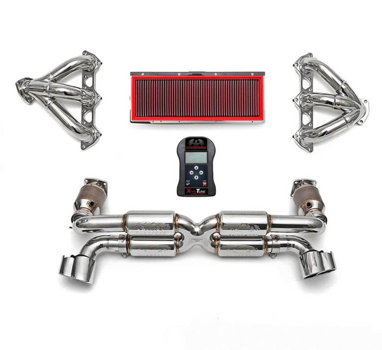 FABSPEED Porsche Sport Performance Exhaust System   911   2001 2004  FS POR 996GT2 SPKGE