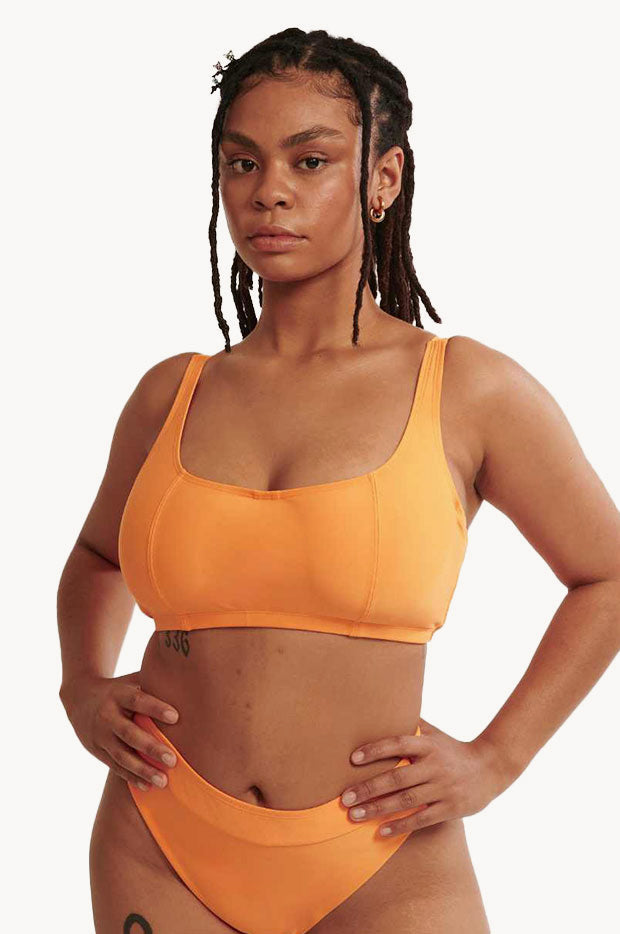 RAQ APPAREL Plain GG H Cup Underwire Crop