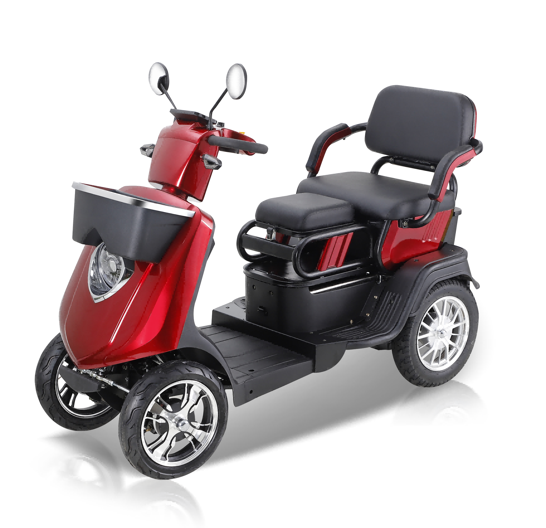 ROLLUX JX2D4W 500W 48V20Ah Lead Acid/Lithium Battery Electric Mobility Scooter Drum Brake