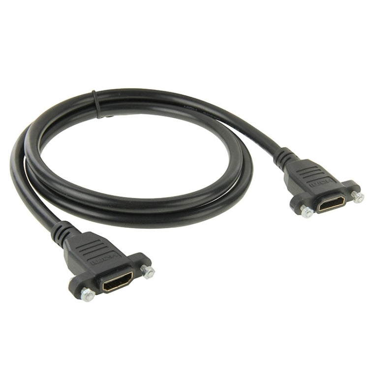 GARSUPPLY 1m High Speed HDMI 19 Pin Female to HDMI 19 Pin Female Connector Adapter Cable