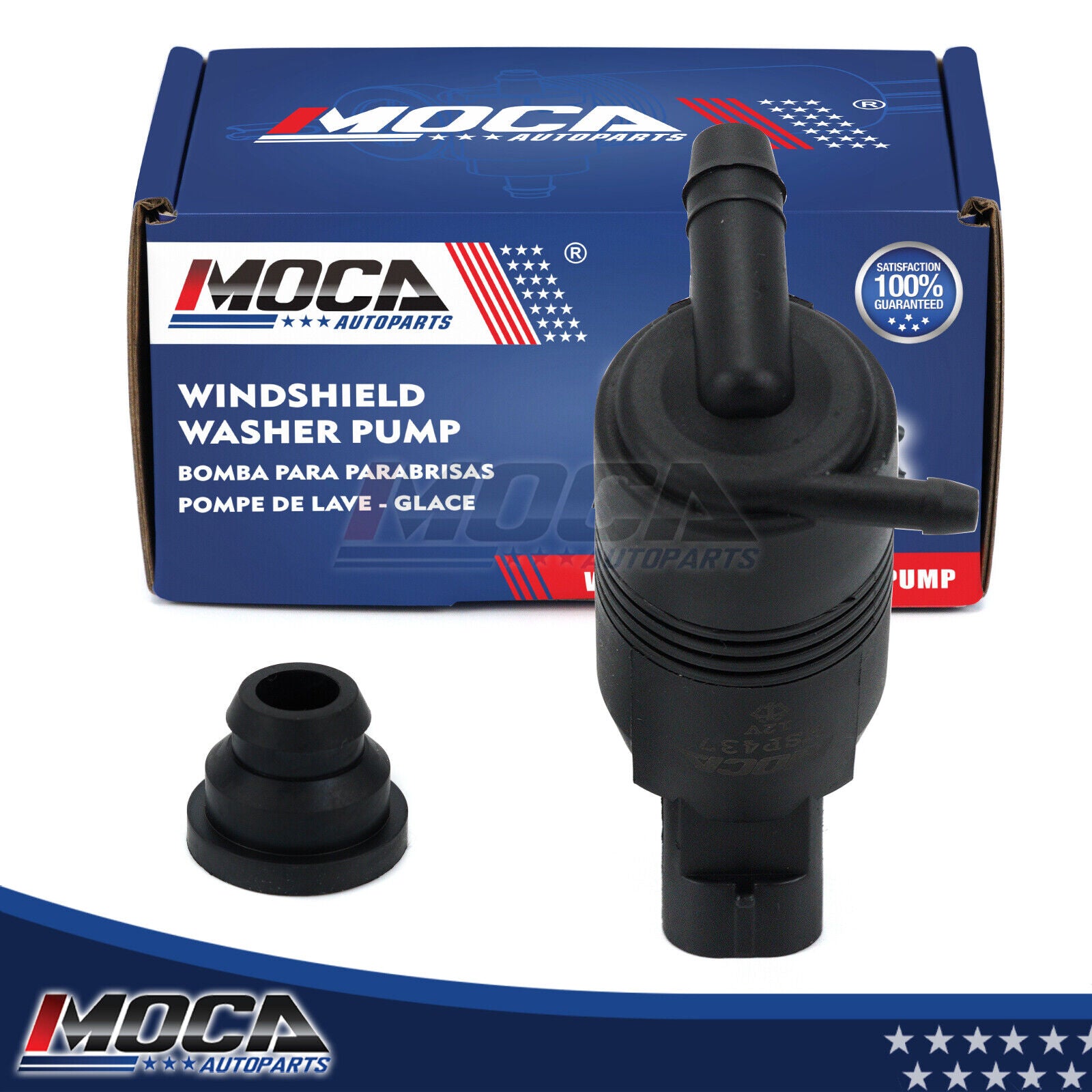 MOCAAUTOPARTS MOCA Windshield Washer Pump Fit for 1997 2005 Buick Park Avenue & 2008 2012 Chevrolet Colorado & 2016 2022 Nissan Maxima