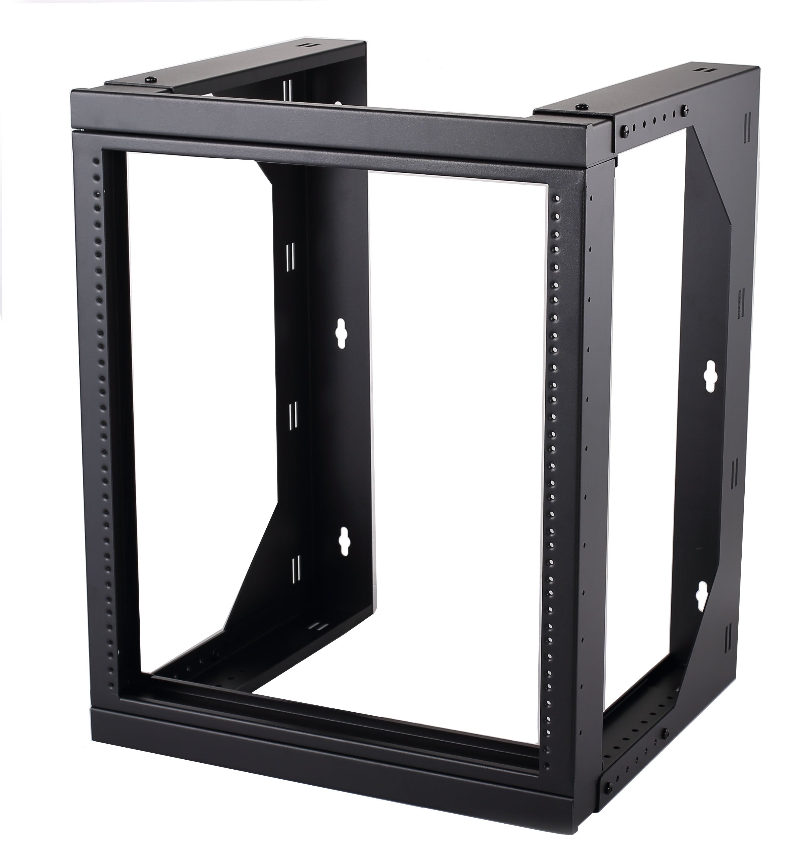 AA ELECTRONICS 07 6609 01 9U Heavy Duty Extendable Wall Mount Open Frame Network Rack