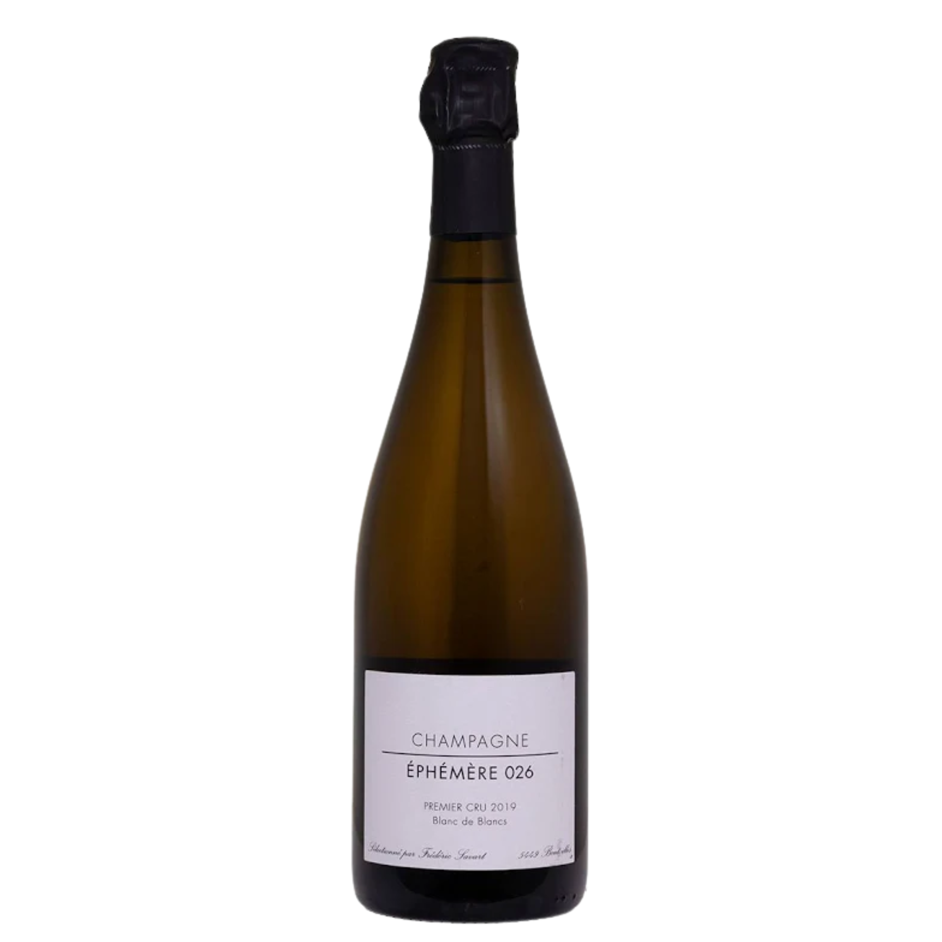 FREDERIC SAVART 2019 Frédéric Savart "Éphémère 26" Blanc De Blancs 1er Cru, Extra Brut, Champagne, France
