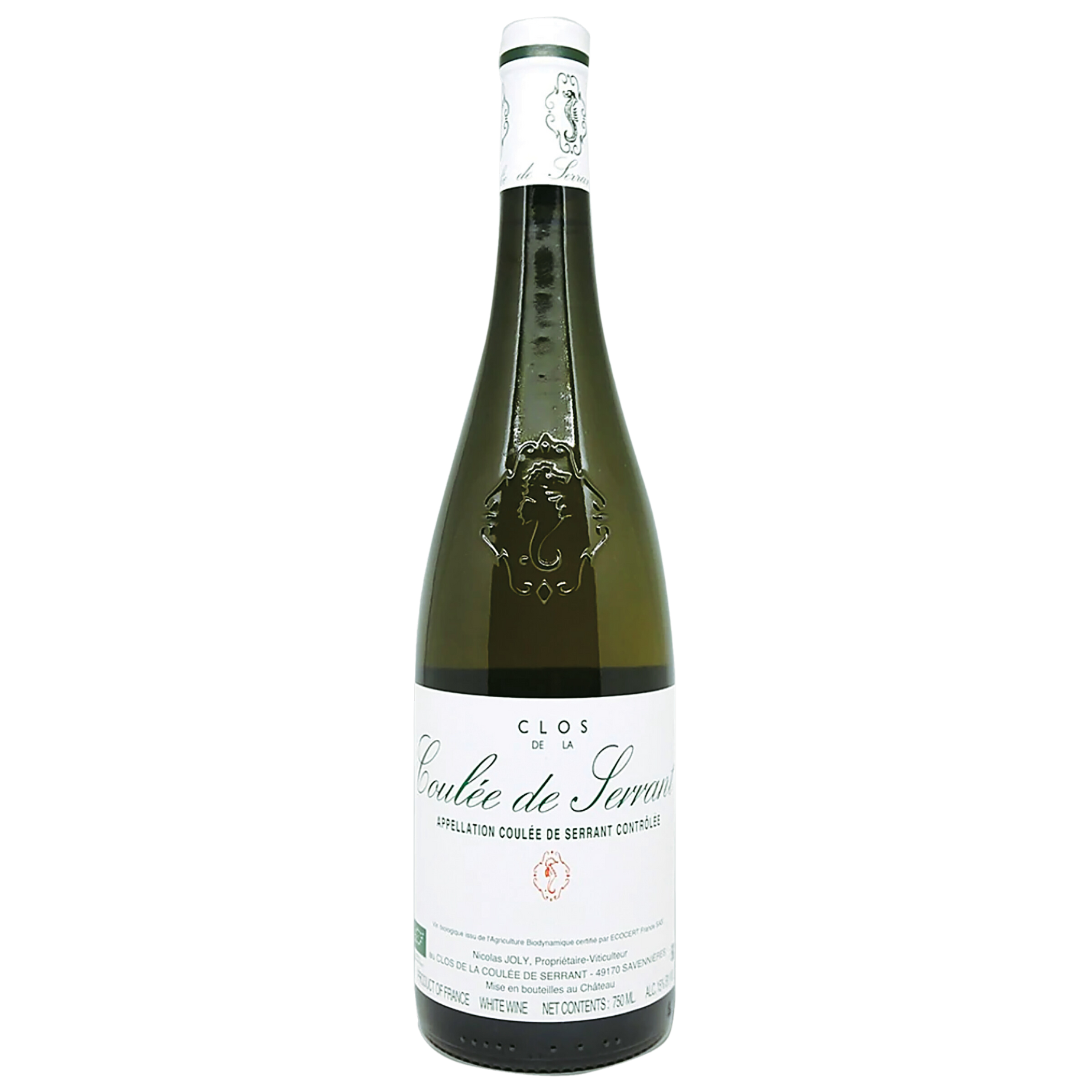 PERRINE'S WINE SHOP 2022 Nicolas Joly Savennieres "Clos de la Coulée de Serrant", Loire Valley, France