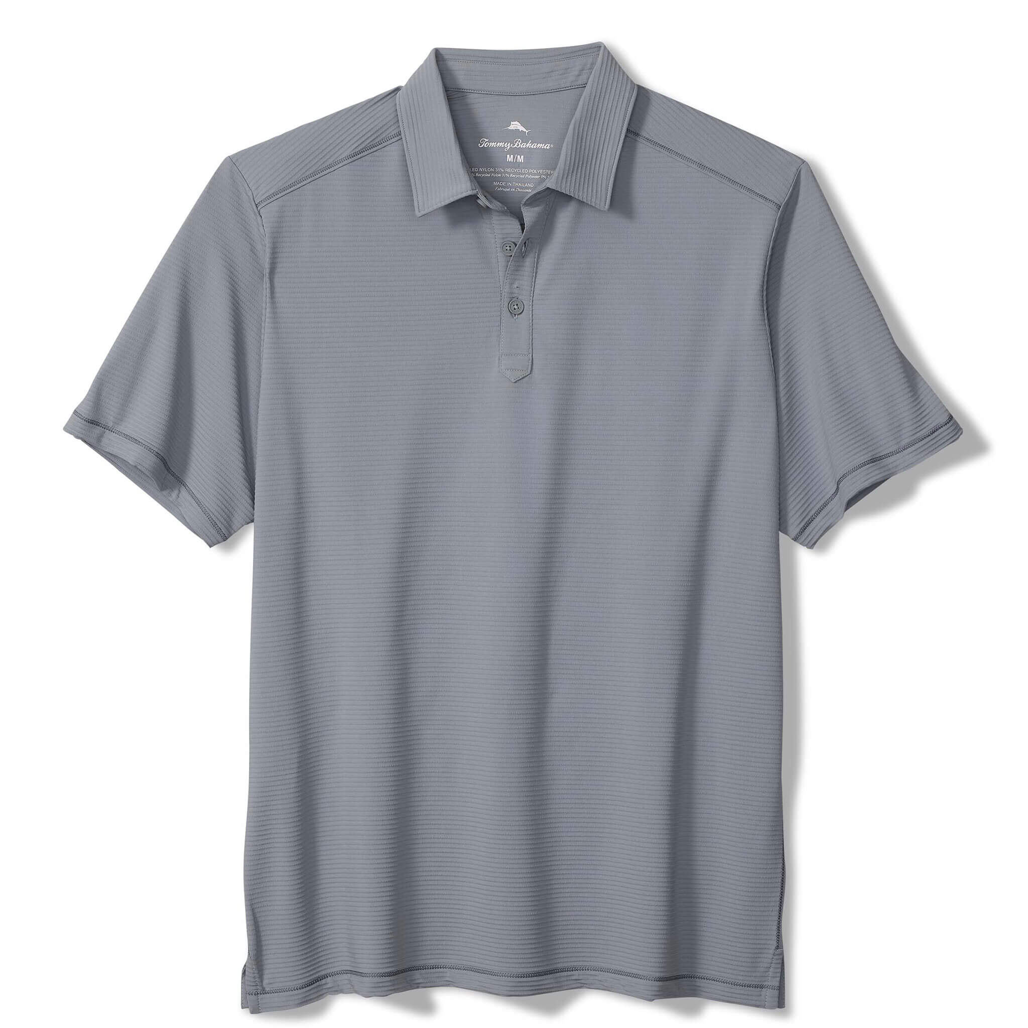 TOMMY BAHAMA MENS Tommy Bahama Men's Costa Wave Polo Shirt   Seabank Sky