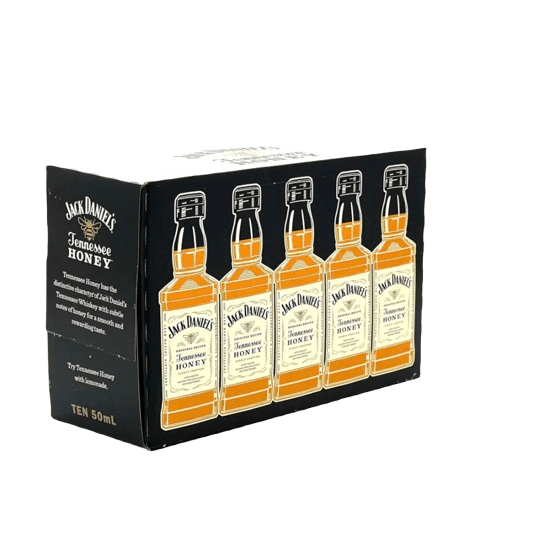 Jack Daniel's Honey Tennessee Whiskey 50mL 10 Pack