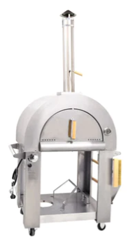 Sonicook Stainless Steel Outdoor Wood Burning Pizza and Gas (Propane) Oven   HPO03SH 3